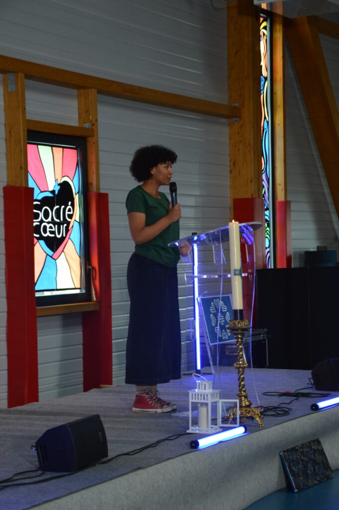 Photographie de la célébration de Sainte Madeleine Sophie Barat au lycée Sacré Cœur