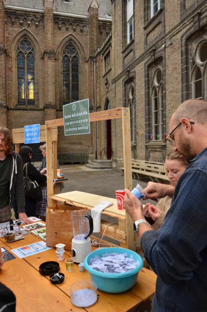Photographie de la célébration de Sainte Madeleine Sophie Barat au lycée Sacré Cœur