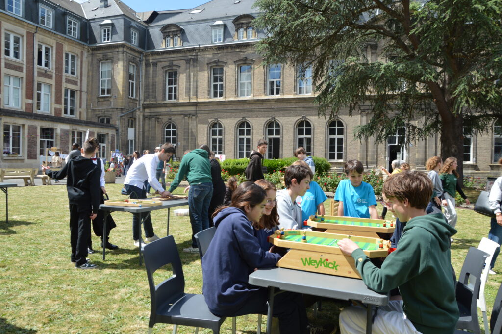 Photographie de la célébration de Sainte Madeleine Sophie Barat au lycée Sacré Cœur