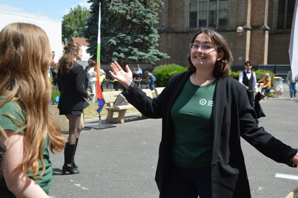 Photographie de la célébration de Sainte Madeleine Sophie Barat au lycée Sacré Cœur