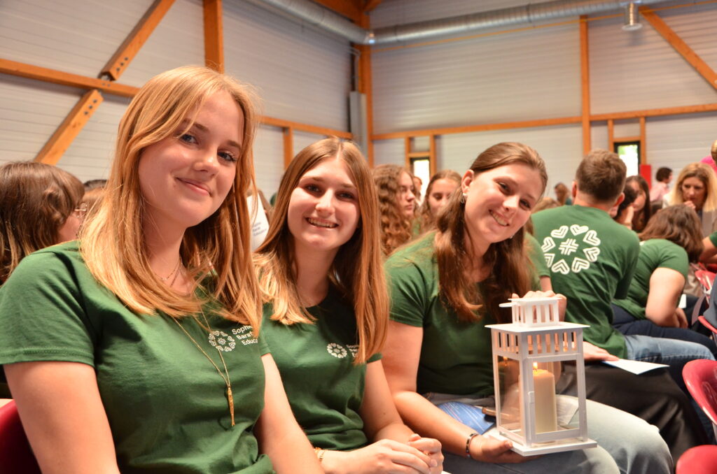 Photographie de la célébration de Sainte Madeleine Sophie Barat au lycée Sacré Cœur