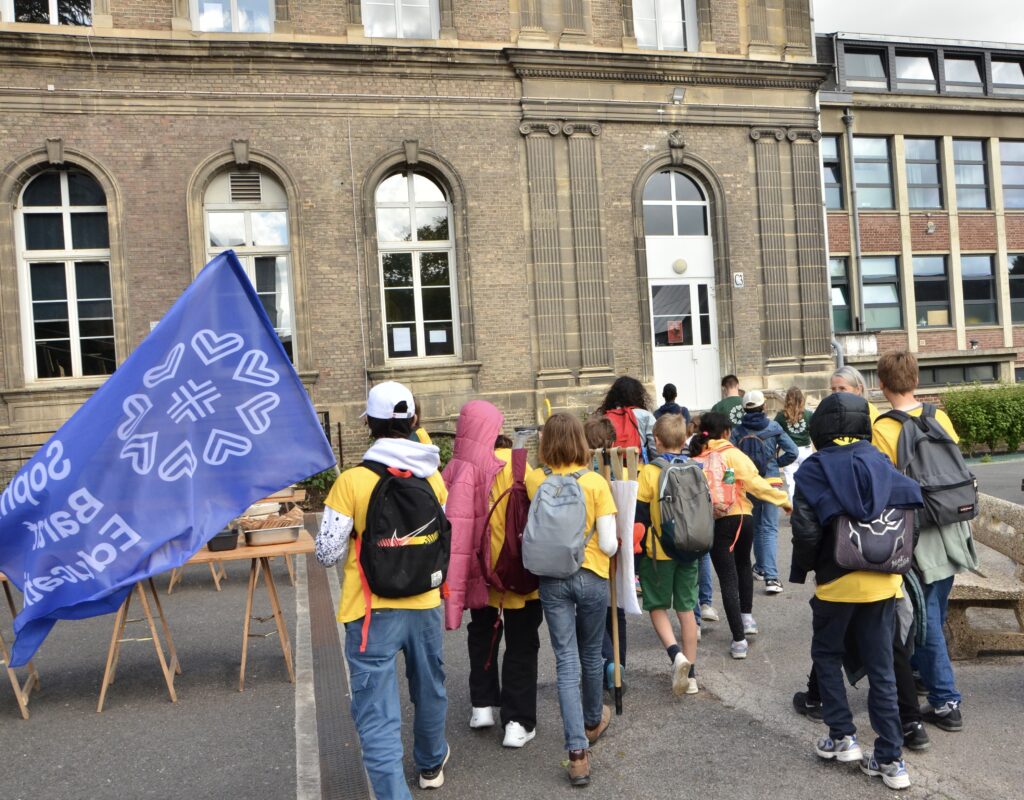 Photographie de la célébration de Sainte Madeleine Sophie Barat au lycée Sacré Cœur