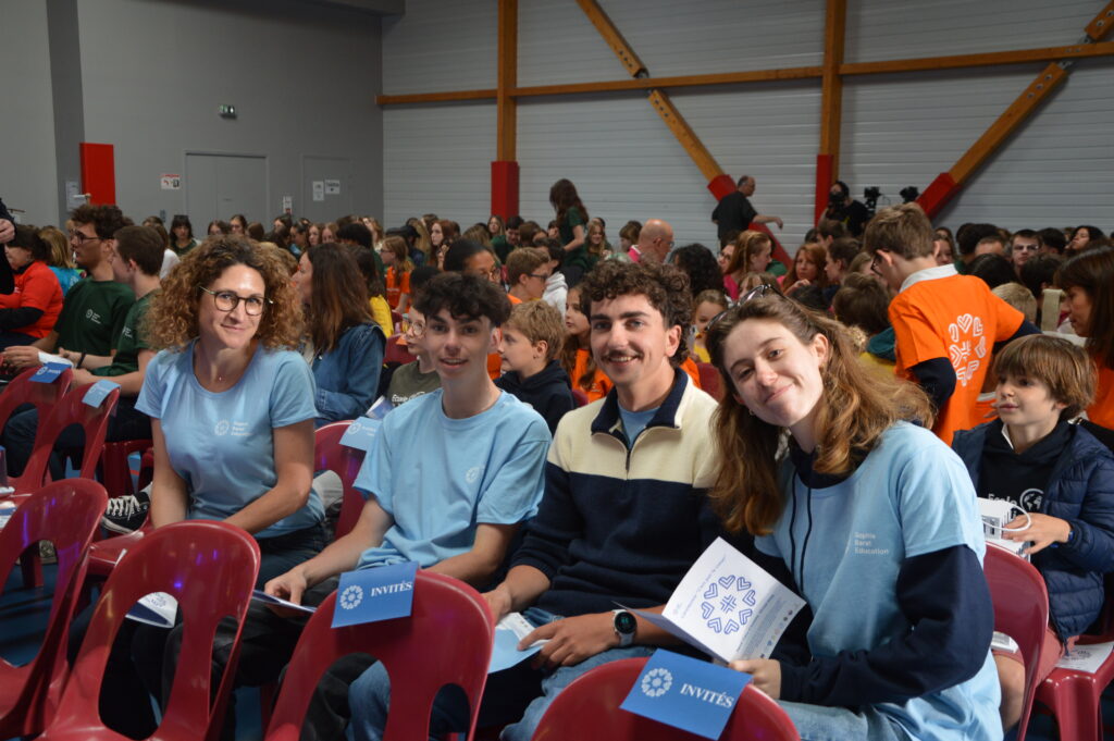 Photographie de la célébration de Sainte Madeleine Sophie Barat au lycée Sacré Cœur