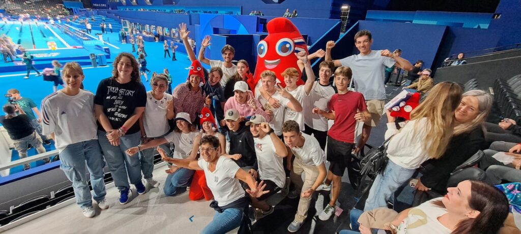 Élèves du lycée Sacré Cœur présents aux Jeux Paralympiques de Paris 2024