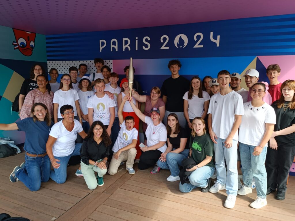 Élèves du lycée Sacré Cœur présents aux Jeux Paralympiques de Paris 2024