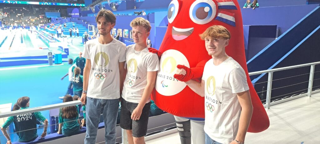 Élèves du lycée Sacré Cœur présents aux Jeux Paralympiques de Paris 2024