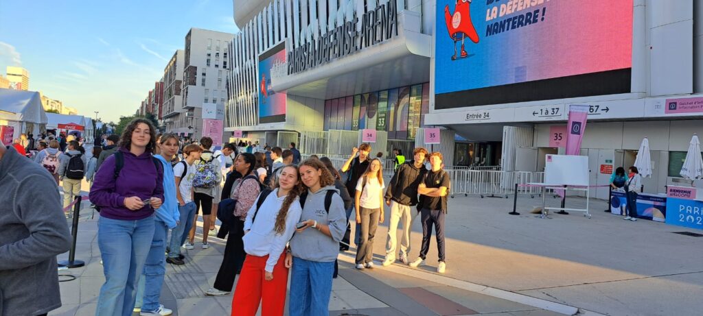 Élèves du lycée Sacré Cœur présents aux Jeux Paralympiques de Paris 2024