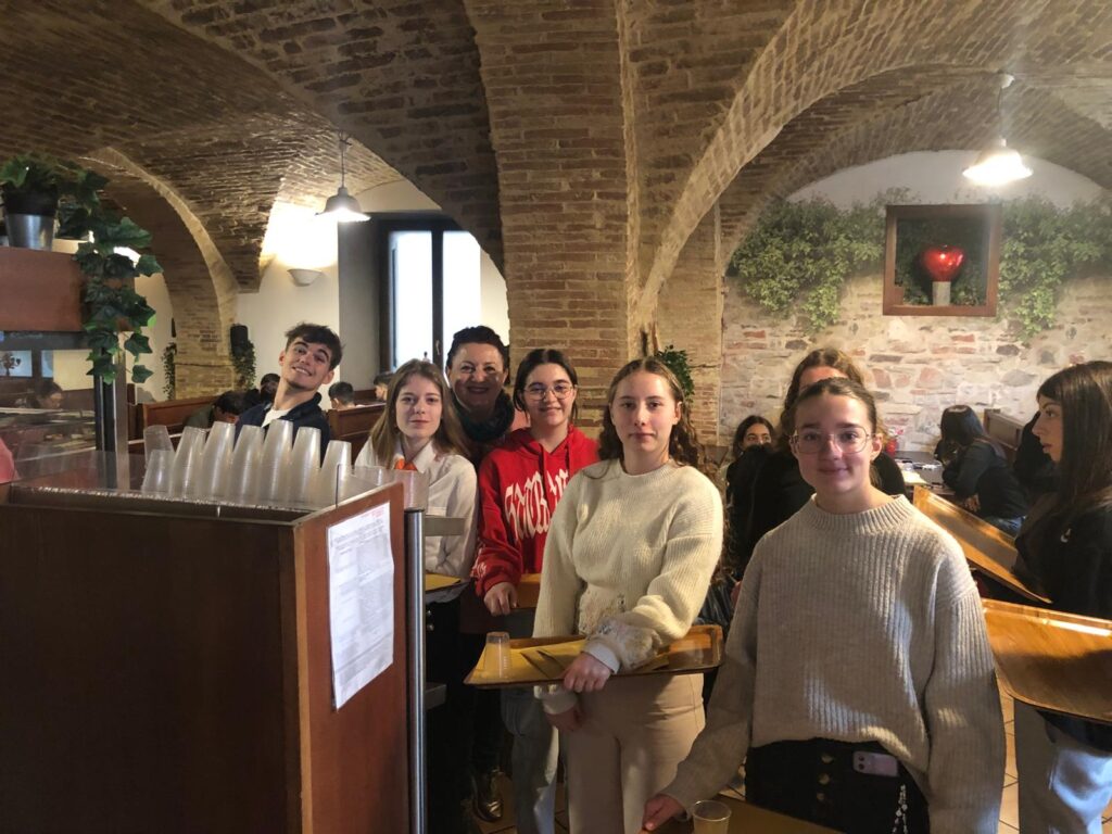 Élève du lycée Sacré Cœur en mobilité en Italie dans le cadre du projet Tú puedes