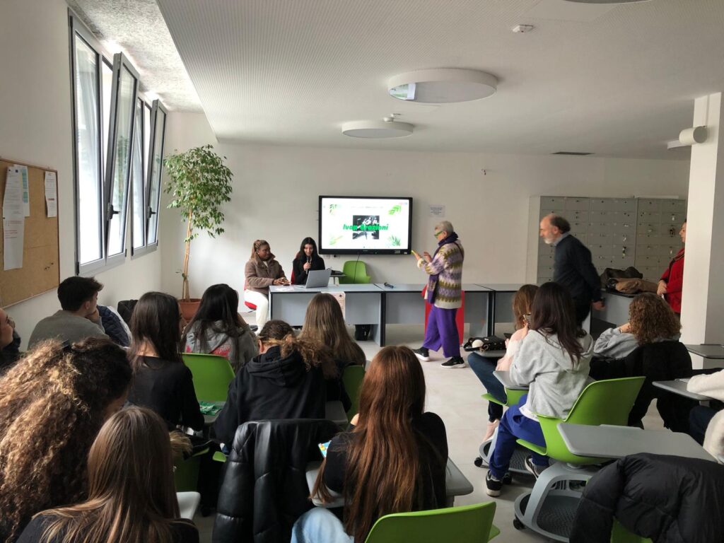 Élève du lycée Sacré Cœur en mobilité en Italie dans le cadre du projet Tú puedes