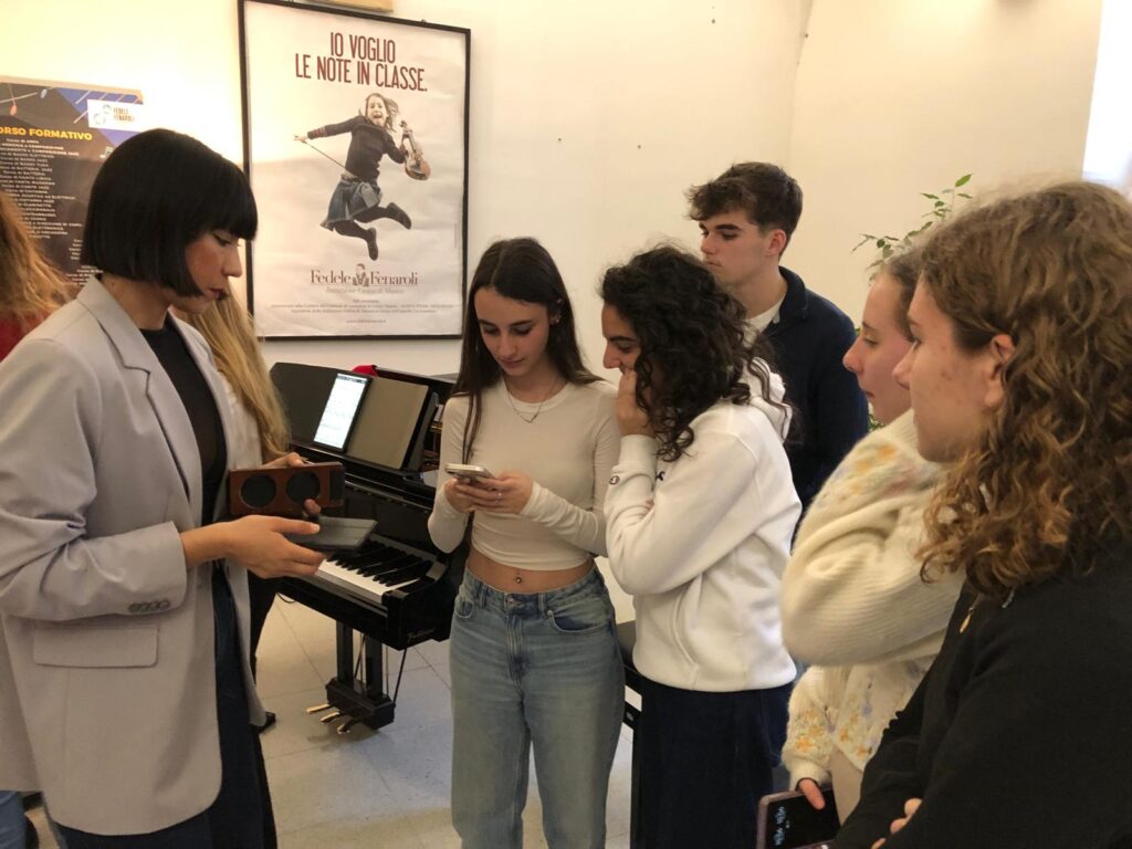 Élève du lycée Sacré Cœur en mobilité en Italie dans le cadre du projet Tú puedes