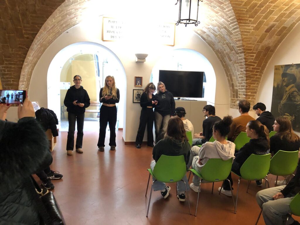 Élève du lycée Sacré Cœur en mobilité en Italie dans le cadre du projet Tú puedes
