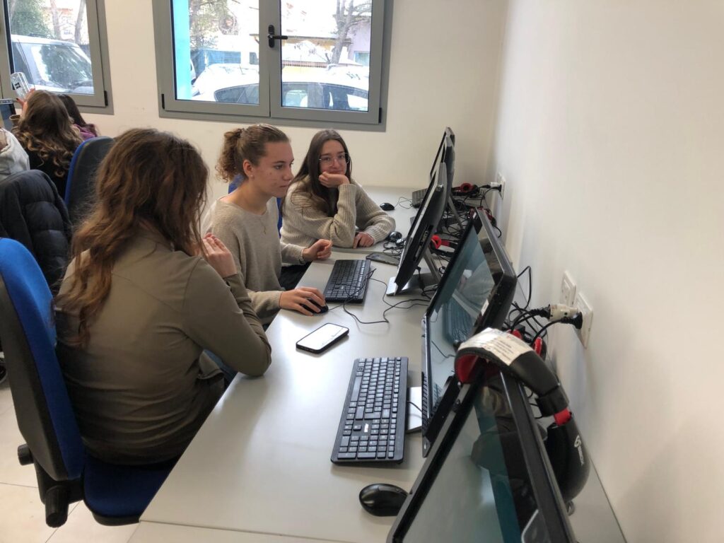Élève du lycée Sacré Cœur en mobilité en Italie dans le cadre du projet Tú puedes
