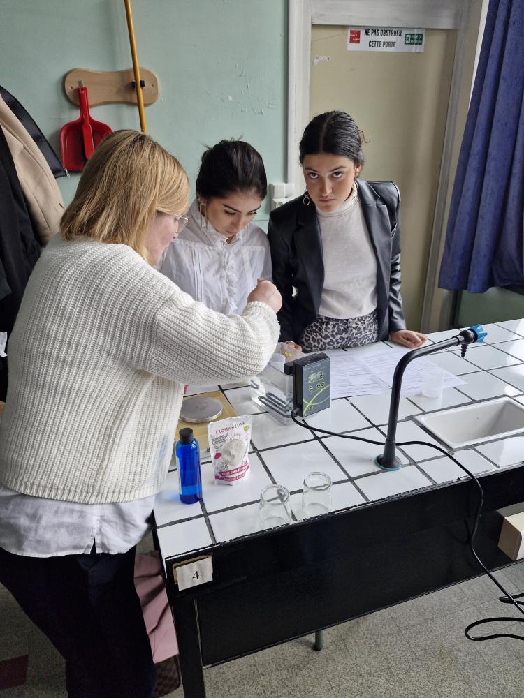 Élèves du lycée Sacré Cœur participant à un échange international dans le cadre du projet 4R's